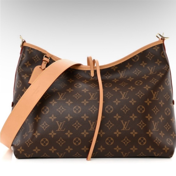 Louis Vuitton Brown Monogram Women's Bag CARRYALL MM - Picture 8 of 16